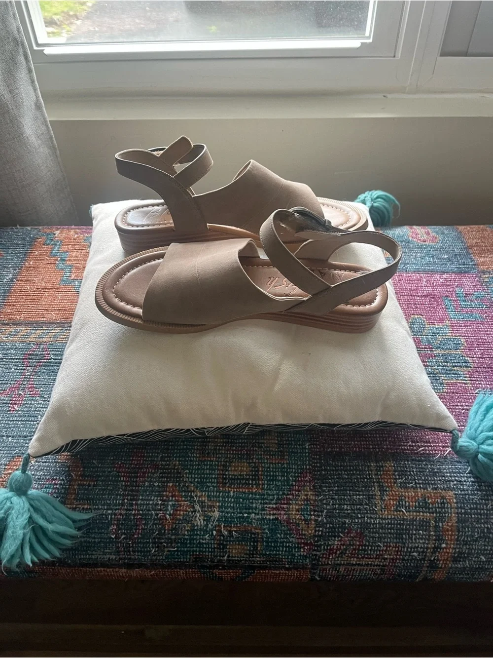 Blowfish malibu Open-Toe Sandals with Buckle Ankle Strap
